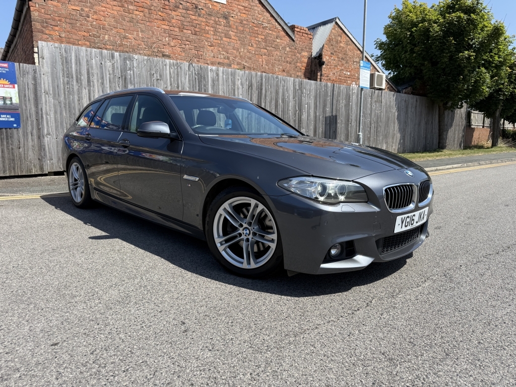 BMW 5 Series 2.0 520D M Sport Touring Grey