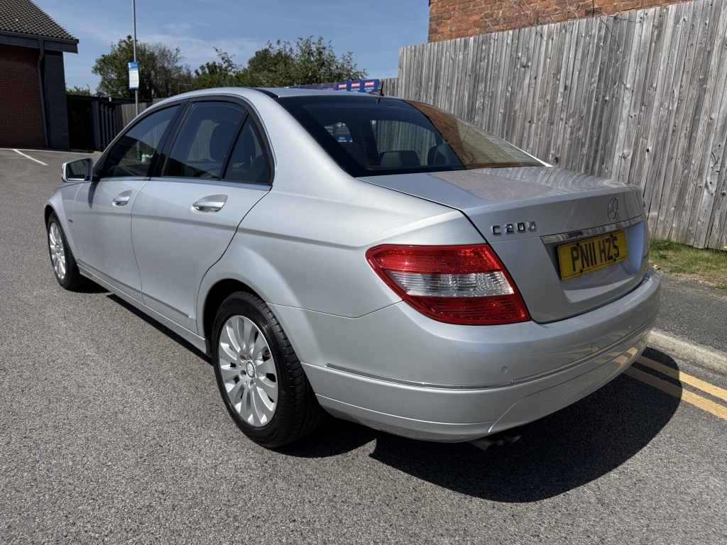 Mercedes-Benz C Class 2.1 C200 Cdi Blueefficiency Elegance Silver #5