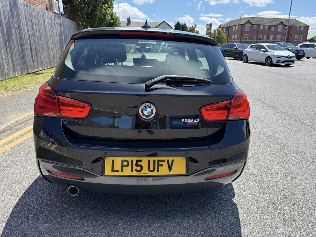 BMW 1 Series 1.5 116D M Sport Black #6