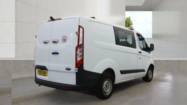 Ford Transit Custom 2.0 Tdci 310 Panel YR18SNV White #2