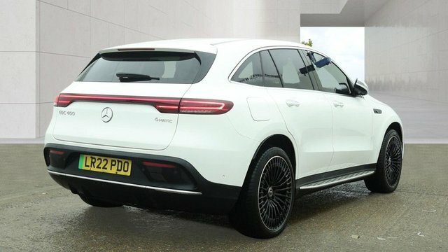 Mercedes-Benz EQC Eqc 400 80Kwh Amg White #4
