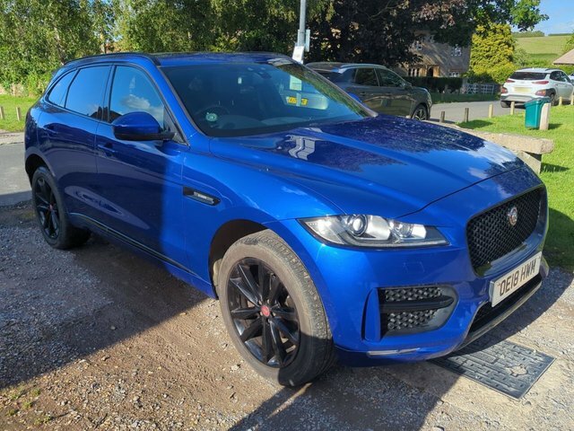 Jaguar F-Pace 2.0 D180 R-sport Suv Blue