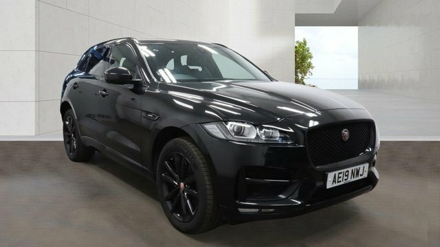 Jaguar F-Pace 2.0 D180 R-sport Suv Black #3