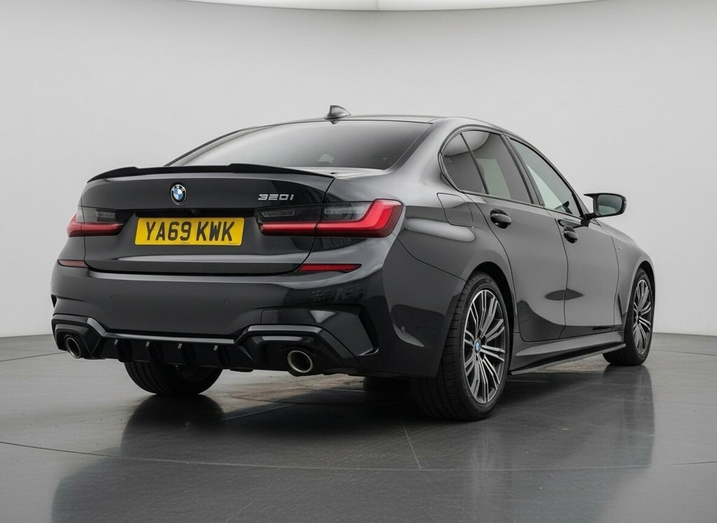 BMW 3 Series 2L M Sport YA69KWK Black #6