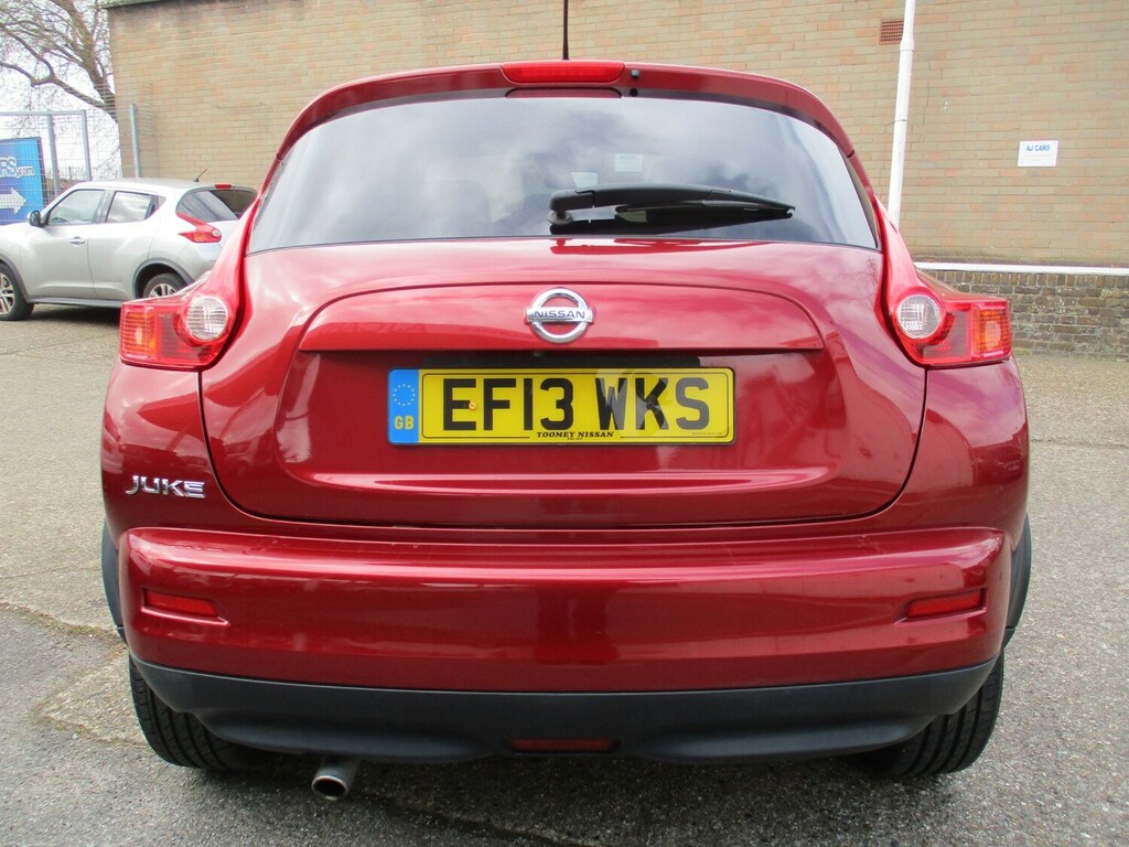 Nissan Juke 1.6 Acenta Premium Pack EF13WKS Red #4