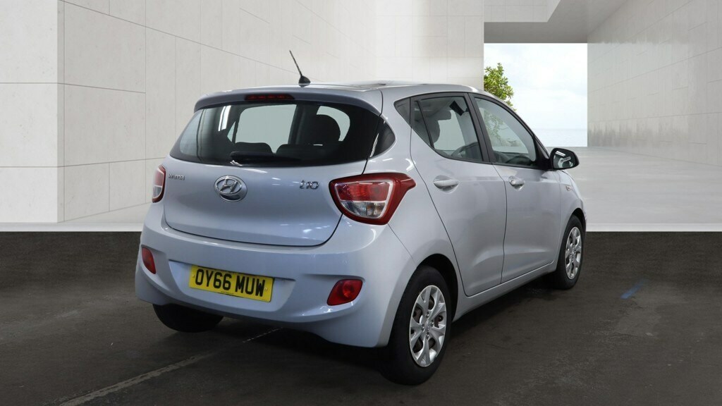 Hyundai I10 1.0 Se Silver #4