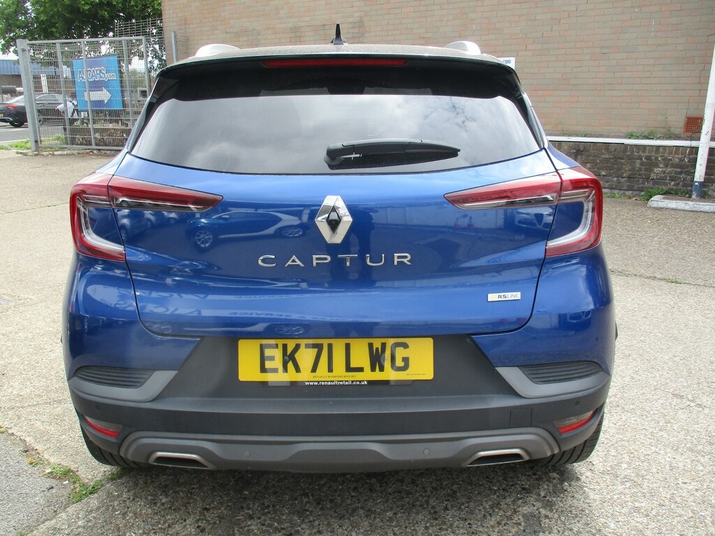 Renault Captur 1.3 Tce 140 R.s. Line Edc Blue #4