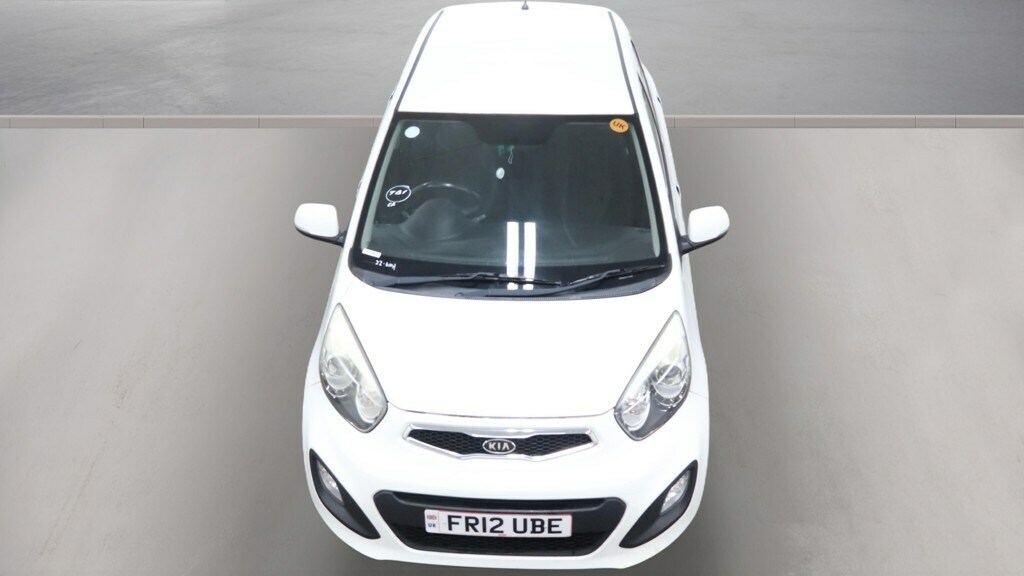 Kia Picanto Hatchback 1.0 1 Air 201262 White #7