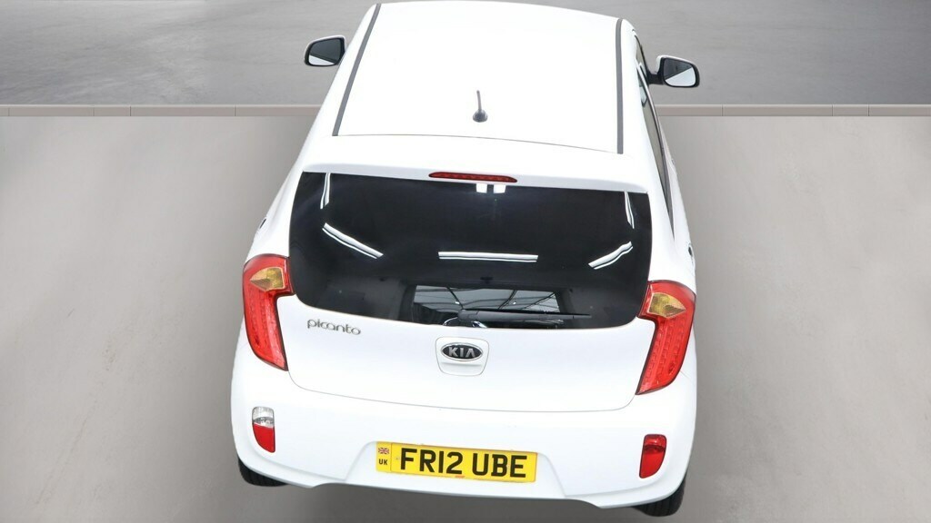 Kia Picanto Hatchback 1.0 1 Air 201262 White #8