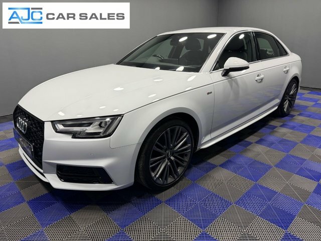 Audi A4 2016 3.0 Tdi V6 S Line Saloon Tiptronic White