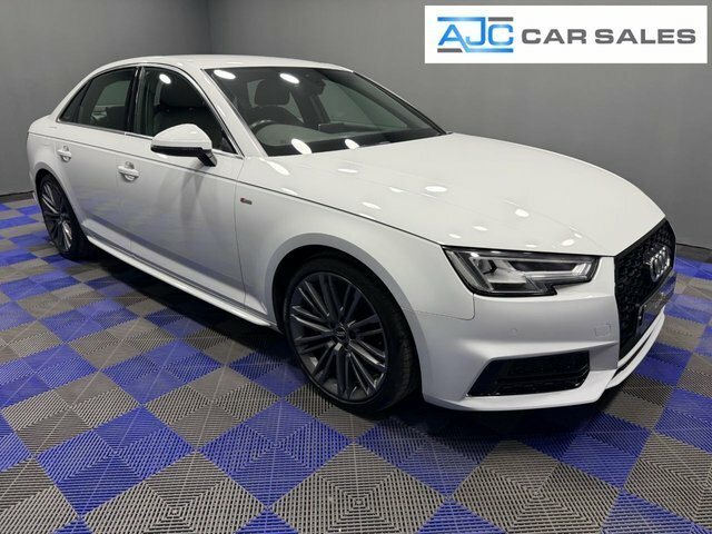 Audi A4 2016 3.0 Tdi V6 S Line Saloon Tiptronic White #2