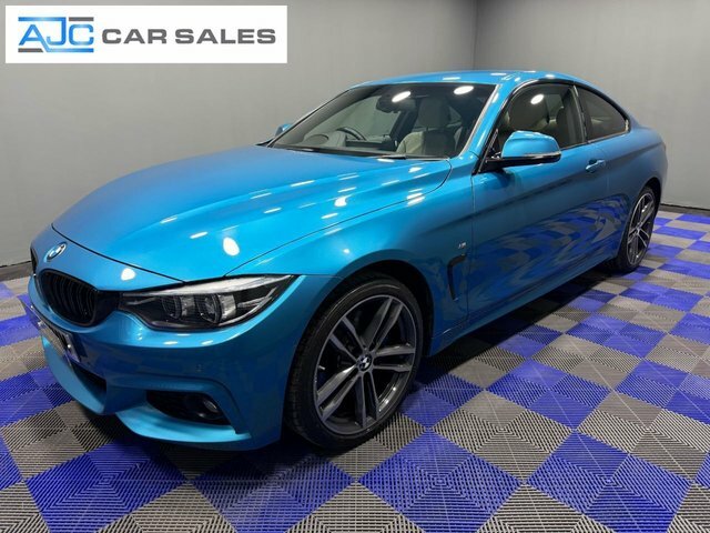 BMW 4 Series Gran Coupe 2018 2.0 420D M Sport Coupe Xdrive Blue