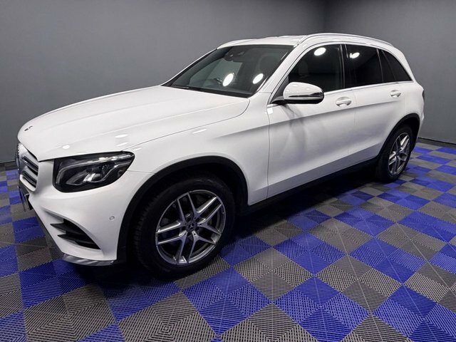 Mercedes-Benz GLC Class 2018 2.1 Glc250d Amg Line Suv G-tronic KE68CXT White #6
