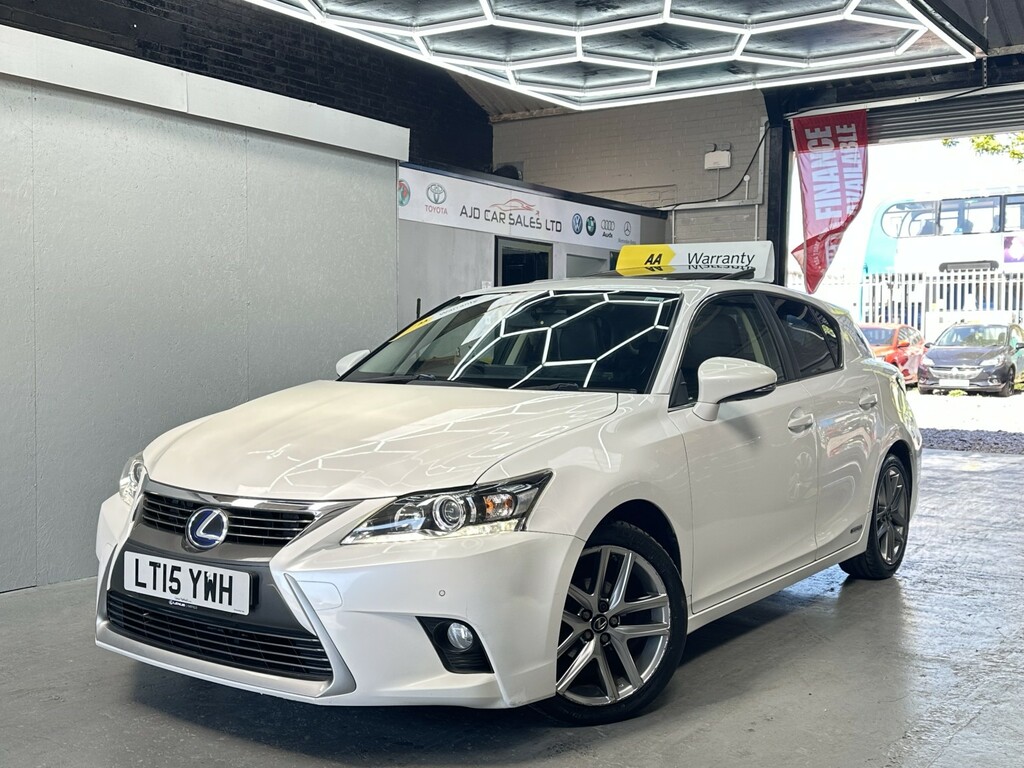 Lexus CT Hatchback 1.8 200H Advance Plus Apply For Finance White