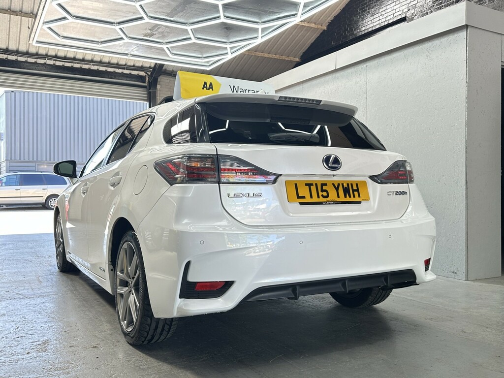 Lexus CT Hatchback 1.8 200H Advance Plus Apply For Finance White #3