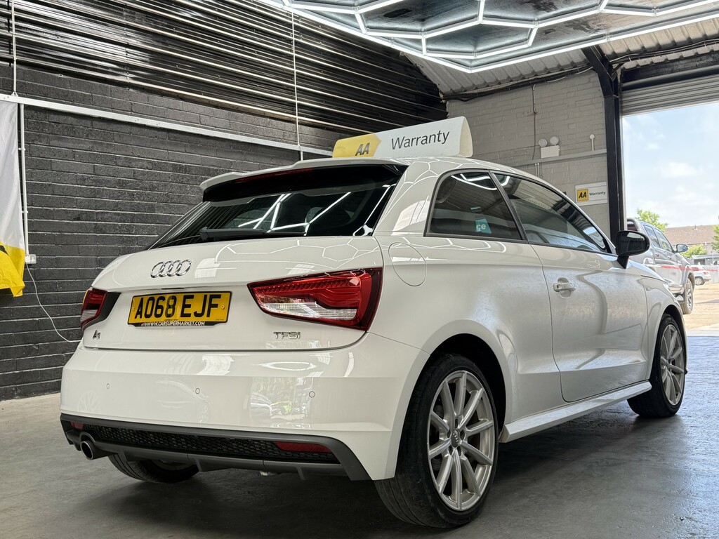 Audi A1 Hatchback 1.0 Tfsi S Line Apply For Finance On Ou AO68EJF White #5