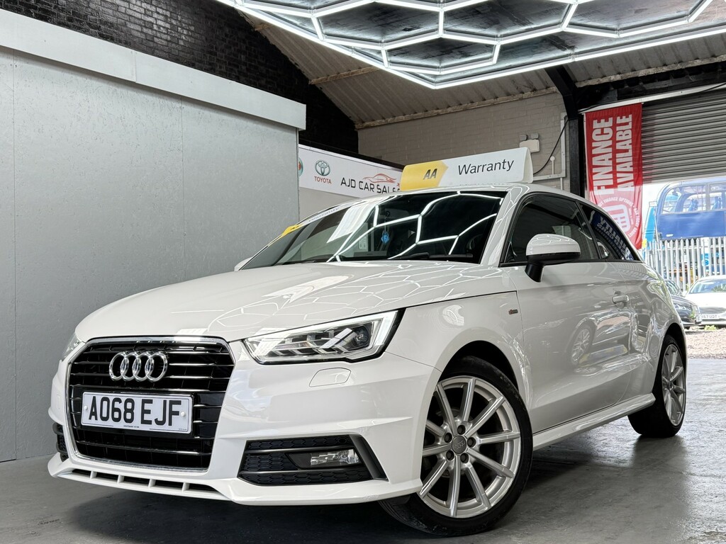 Audi A1 Hatchback 1.0 Tfsi S Line Apply For Finance On Ou White