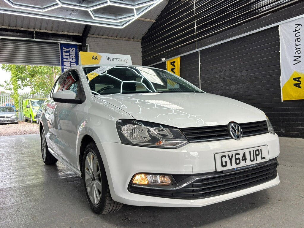 Volkswagen Polo Hatchback 1.0 Bluemotion Tech Se Apply For Financ GY64UPL White #6