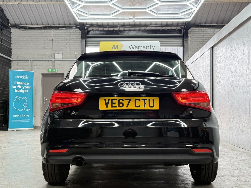 Audi A1 Hatchback 1.0 Tfsi Se Apply For Finance On Our We VE67CTU Black #4