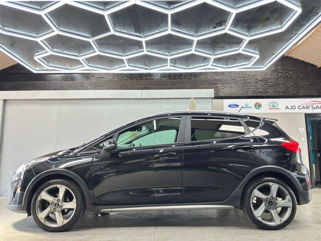 Ford Fiesta 1.0 T Ecoboost Active X Apply For Finance On Our PE18WHT Black #2