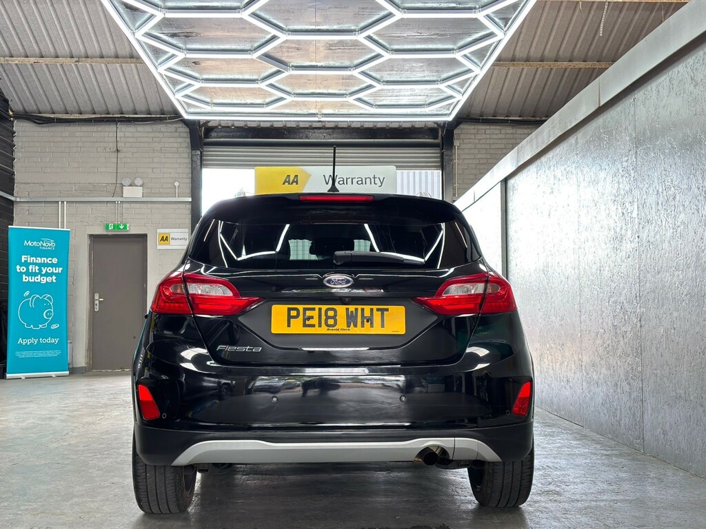 Ford Fiesta 1.0 T Ecoboost Active X Apply For Finance On Our PE18WHT Black #4