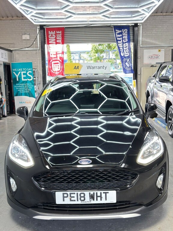 Ford Fiesta 1.0 T Ecoboost Active X Apply For Finance On Our PE18WHT Black #6