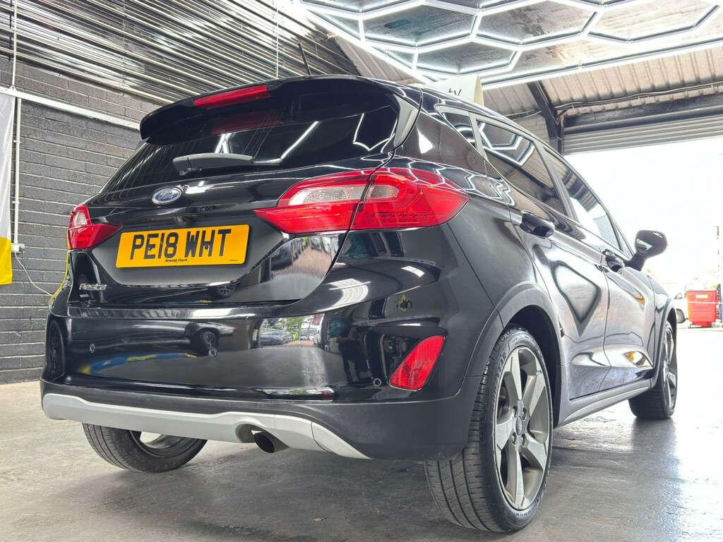 Ford Fiesta 1.0 T Ecoboost Active X Apply For Finance On Our PE18WHT Black #3
