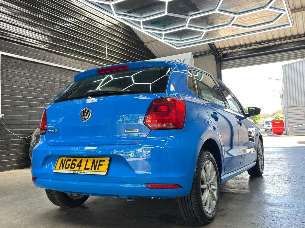 Volkswagen Polo Hatchback 1.0 Bluemotion Tech Se Apply For Financ NG64LNF Blue #5