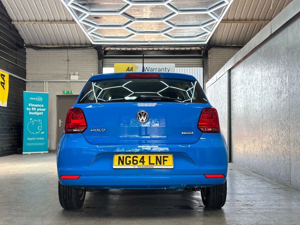 Volkswagen Polo Hatchback 1.0 Bluemotion Tech Se Apply For Financ NG64LNF Blue #4