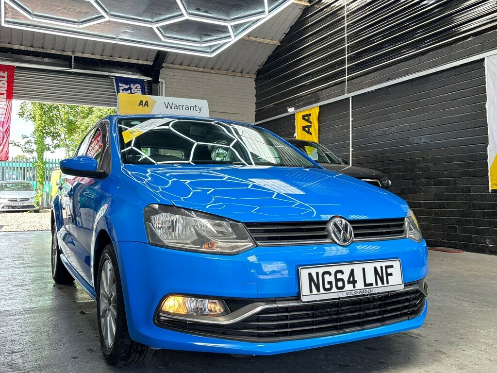 Volkswagen Polo Hatchback 1.0 Bluemotion Tech Se Apply For Financ NG64LNF Blue #6