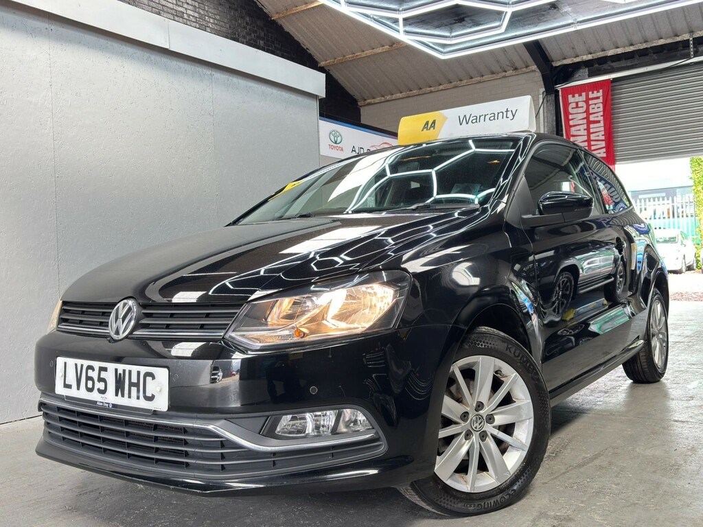 Volkswagen Polo Hatchback 1.2 Tsi Bluemotion Tech Se Apply For Fi LV65WHC Black