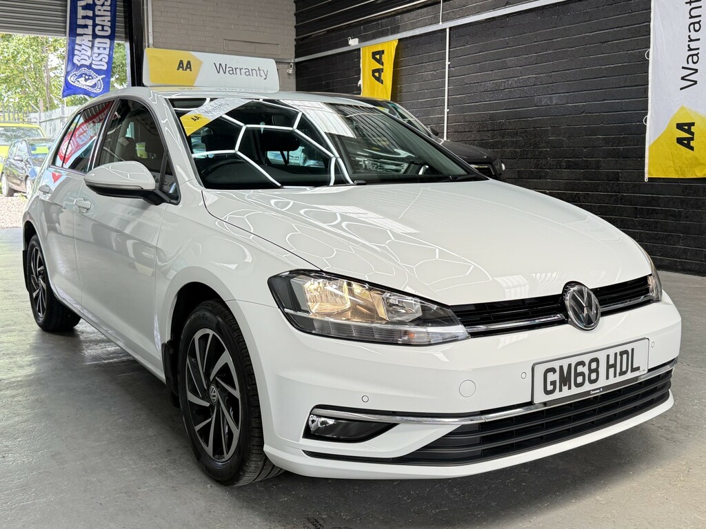 Volkswagen Golf Hatchback 1.6 Tdi Match Apply For Finance On Our GM68HDL White #6