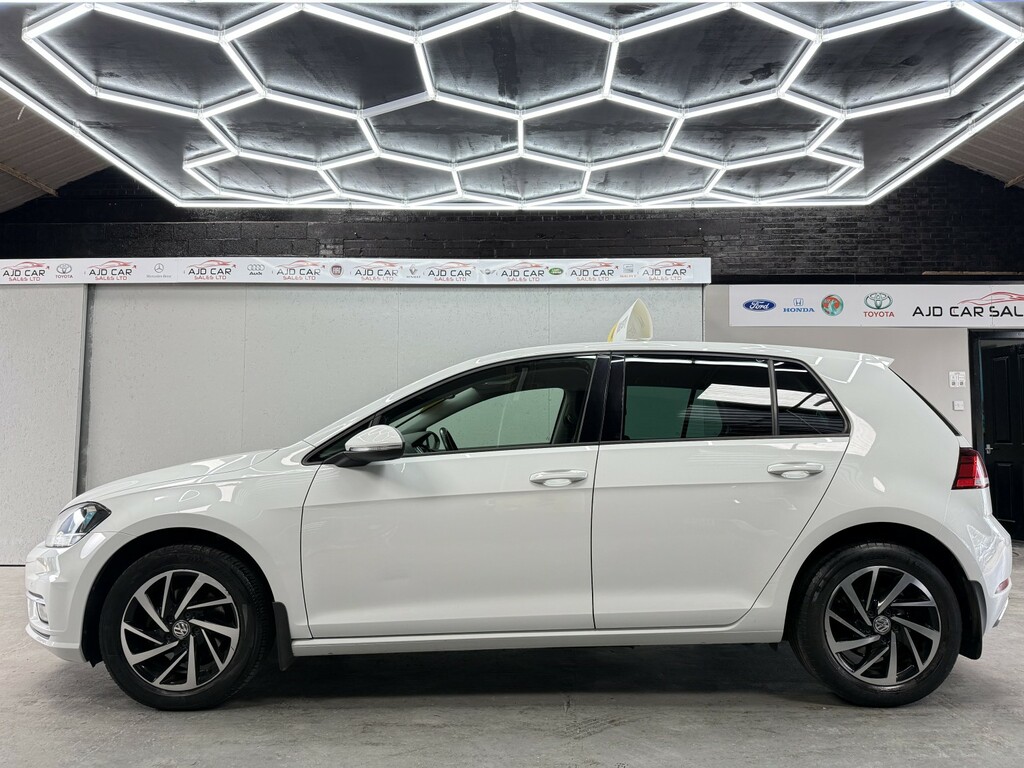 Volkswagen Golf Hatchback 1.6 Tdi Match Apply For Finance On Our GM68HDL White #2
