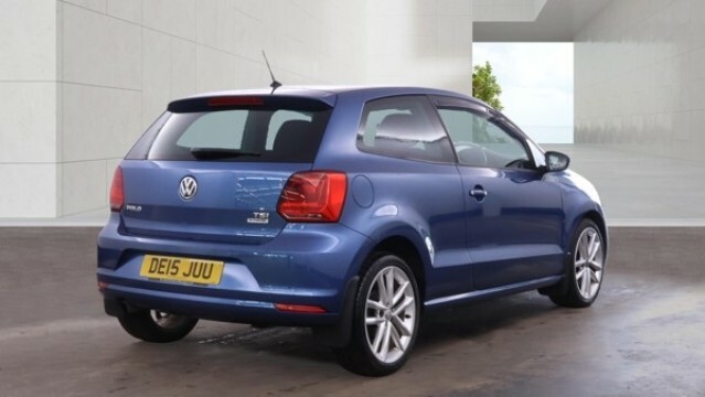 Volkswagen Polo Hatchback 1.2 Tsi Bluemotion Tech Sel Apply For F DE15JUU Blue #5