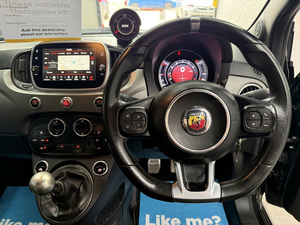 Abarth 595 1.4 T-jet Hatchback Euro 6 145 Grey #57