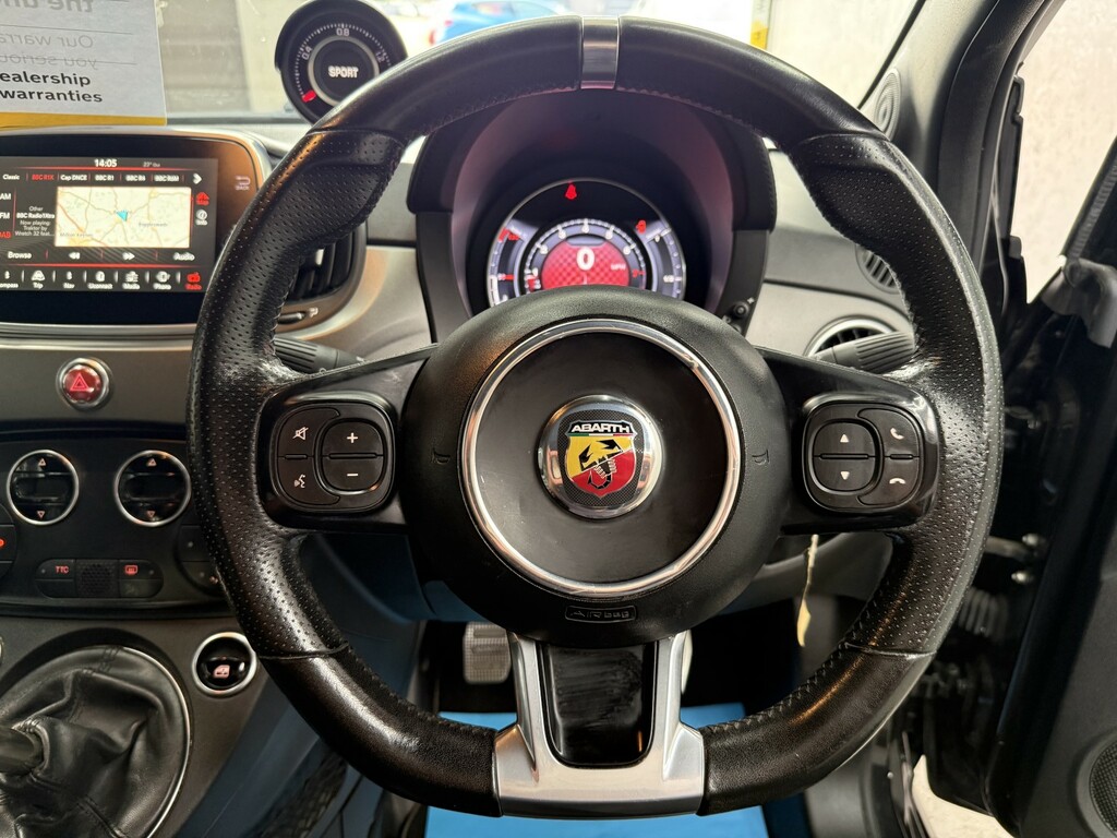 Abarth 595 1.4 T-jet Hatchback Euro 6 145 Grey #59