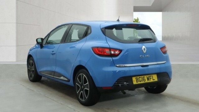 Renault Clio 1.2 Dynamique Nav 1.2 16V 75 Apply For Finance O Blue #4