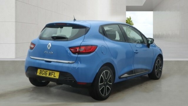 Renault Clio 1.2 Dynamique Nav 1.2 16V 75 Apply For Finance O Blue #5