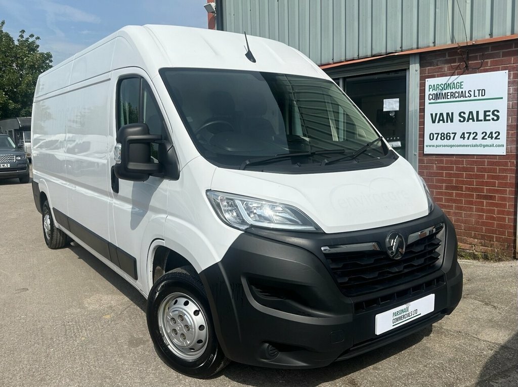 Vauxhall Movano 2.2L Prime DL72YKH White #6