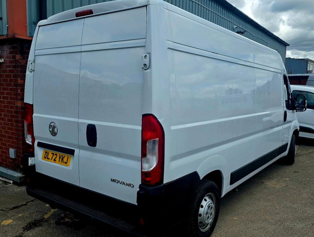 Vauxhall Movano 2.2L Prime DL72YKJ White #6