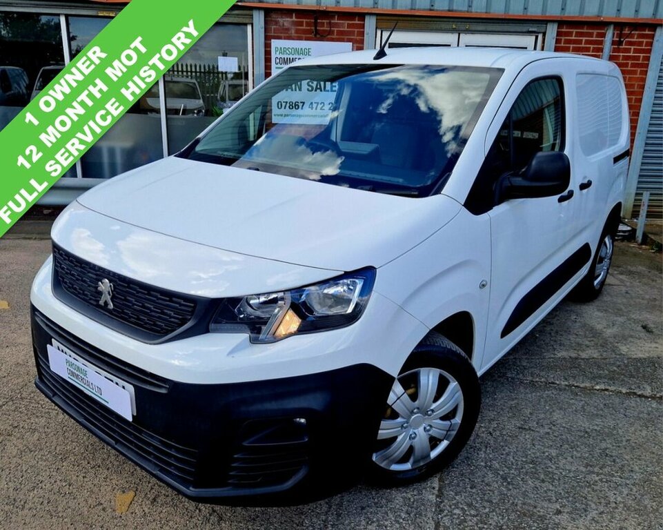 Peugeot Partner 1.5L Professional White