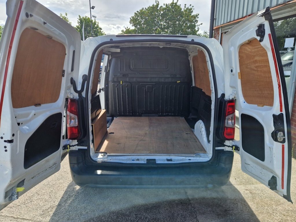 Peugeot Partner Panel Van 1.6 Bluehdi 650 S Standard Panel Van Swb White #13