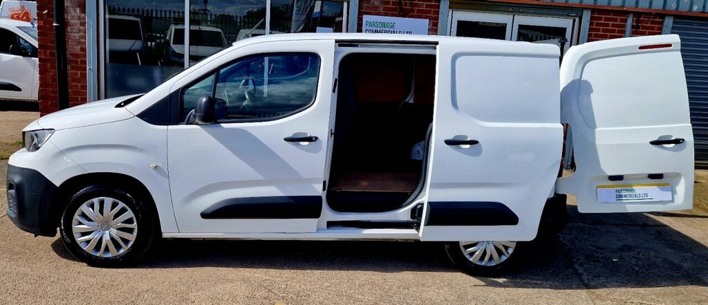 Peugeot Partner Panel Van 1.6 Bluehdi 650 S Standard Panel Van Swb White #11
