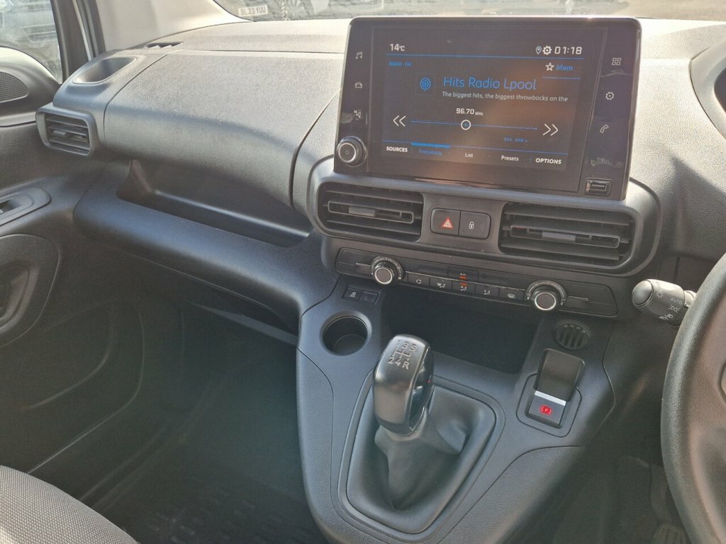 Peugeot Partner Panel Van 1.6 Bluehdi 650 S Standard Panel Van Swb White #18