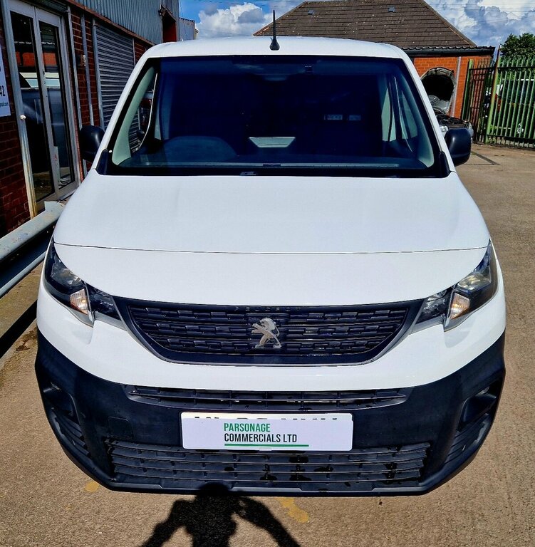 Peugeot Partner Panel Van 1.6 Bluehdi 650 S Standard Panel Van Swb White #10