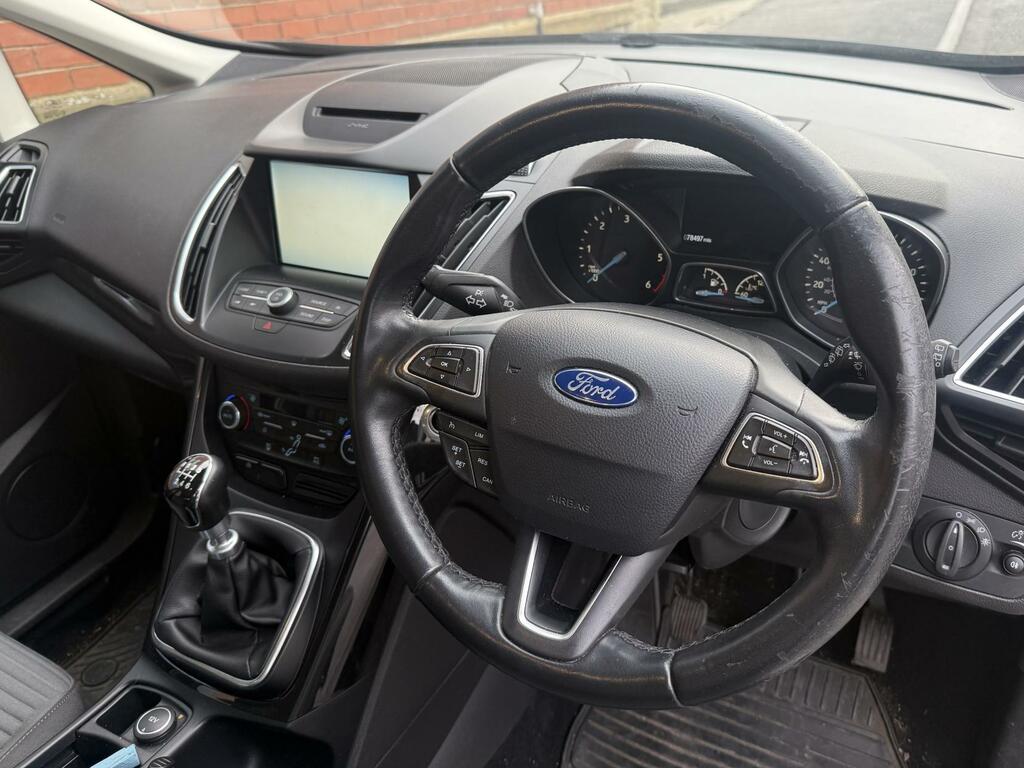 Ford C-Max 1.5 Tdci Titanium Powershift 2016 White #14