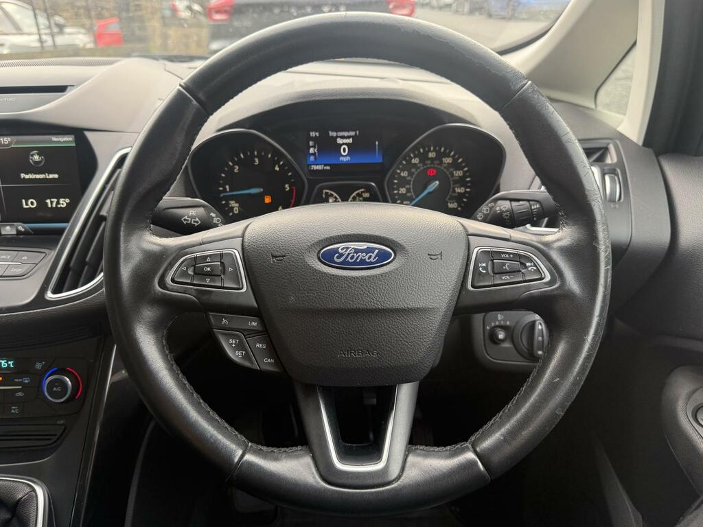 Ford C-Max 1.5 Tdci Titanium Powershift 2016 White #17