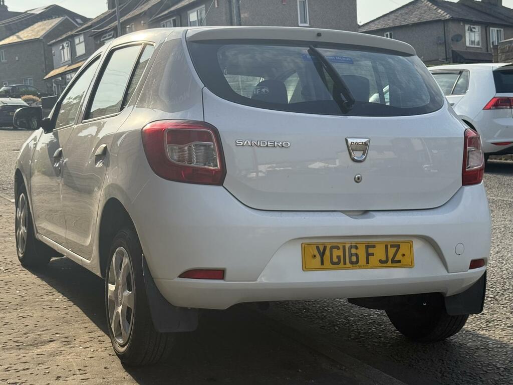 Dacia Sandero 1.2 Ambiance Hatchback Euro 6 7 White #6
