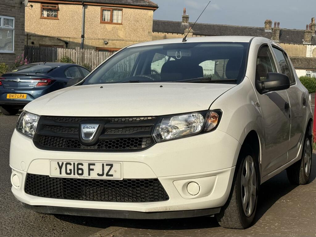 Dacia Sandero 1.2 Ambiance Hatchback Euro 6 7 White #2