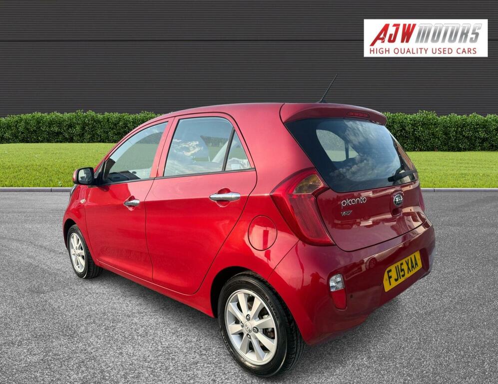Kia Picanto 1.0 Vr7 Euro 5 Red #4